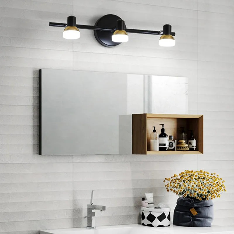 applique murale led simple avec miroir déco - vue 4 sur 12