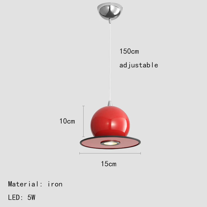 suspension métal style 	 cordon réglable