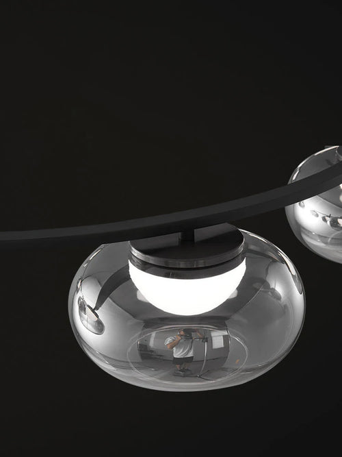 suspension en verre de luxe pour décoration moderne - vue 7 sur 9