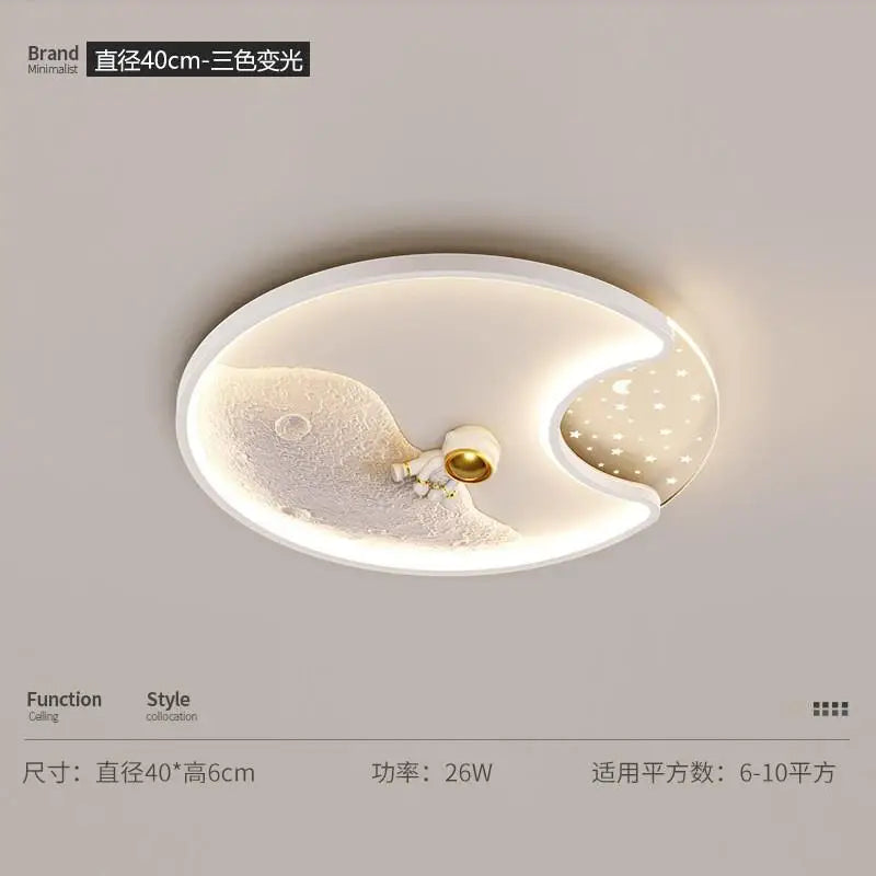 plafonnier lumineux enfant décoratif pour chambre bébé - vue 9 sur 12