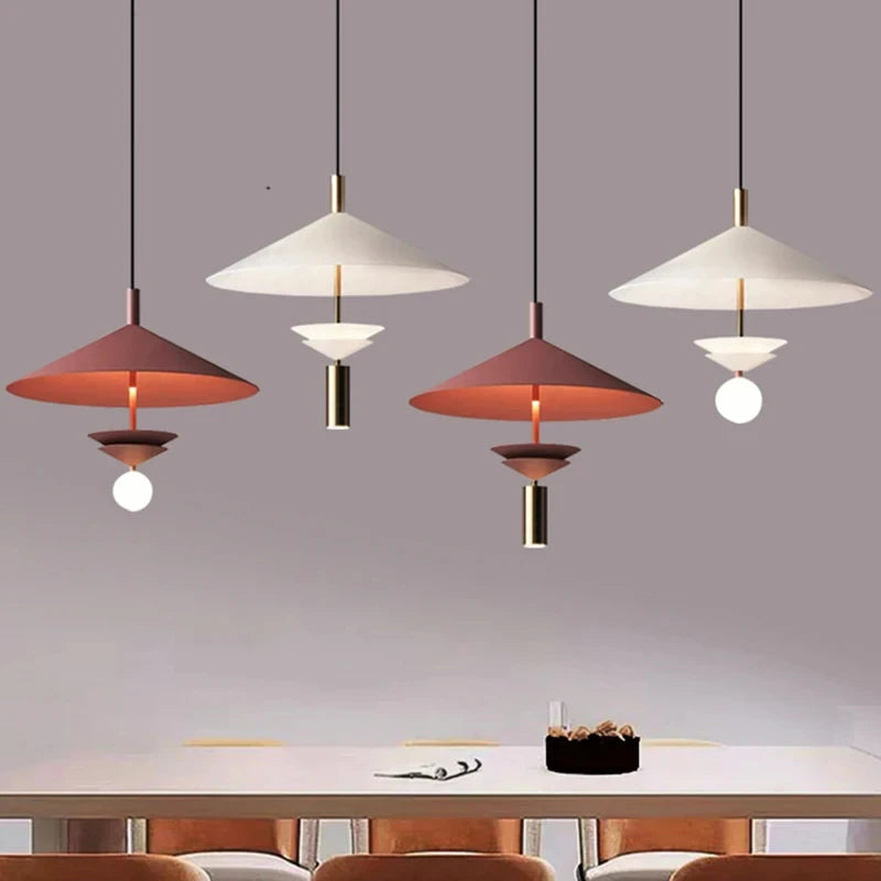 lustre en métal 	 style 3000k avec fil réglable - vue 3 sur 14