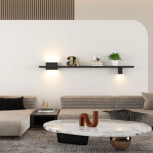 Applique murale led minimaliste pour éclairage intérieur - vue 2 sur 10