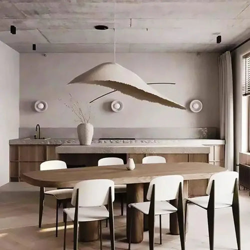 suspension wabi sabi style nordique japonais pour décoration intérieure - vue 4 sur 8
