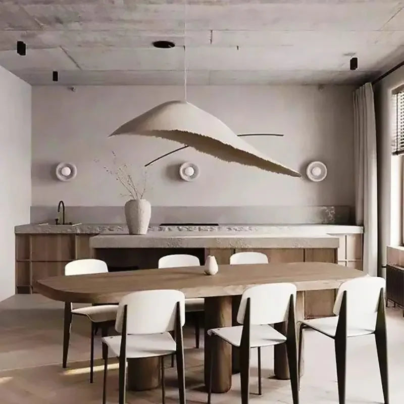 suspension wabi sabi style nordique japonais pour décoration intérieure - vue 4 sur 8