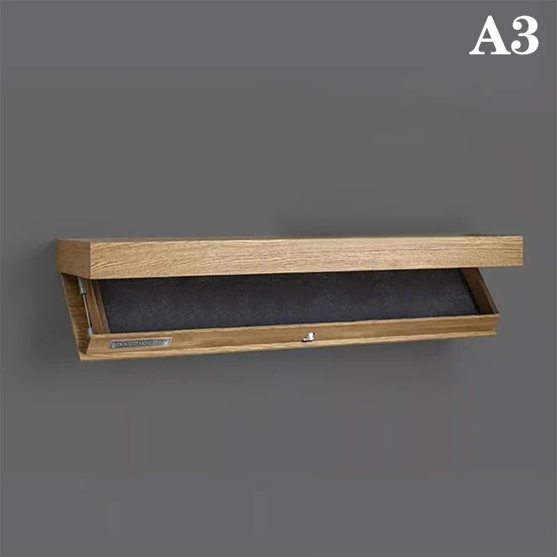 solution de rangement murale étagère design avec compartiment secret