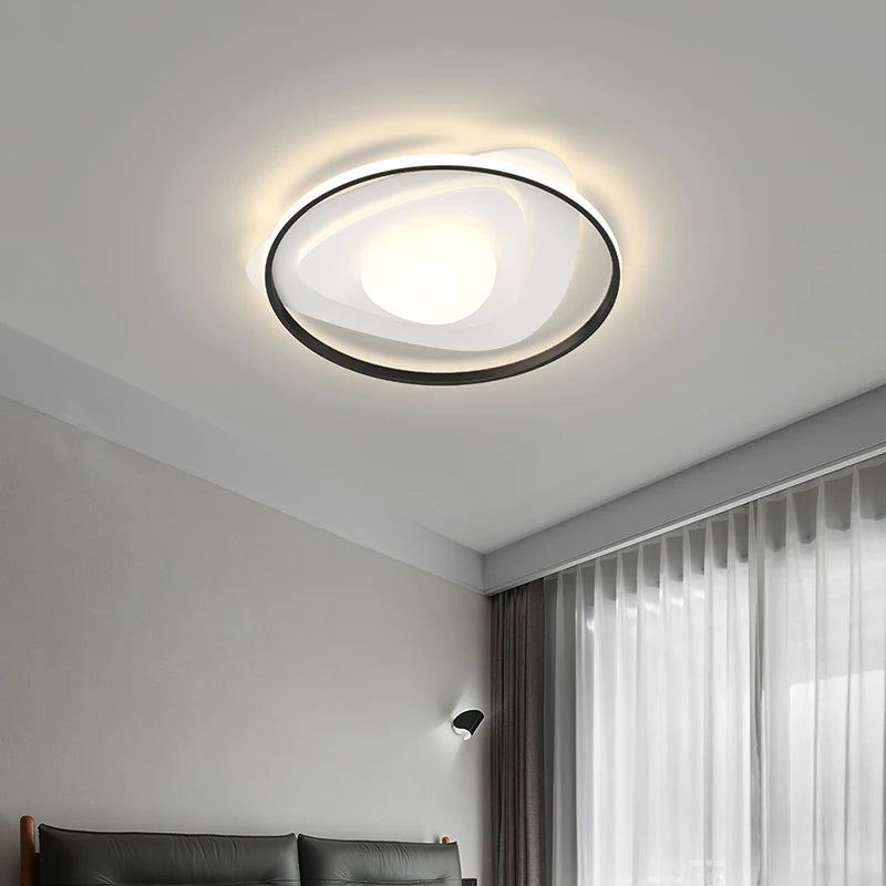 lustre led moderne nordique simple pour éclairage chaud - vue 7 sur 20