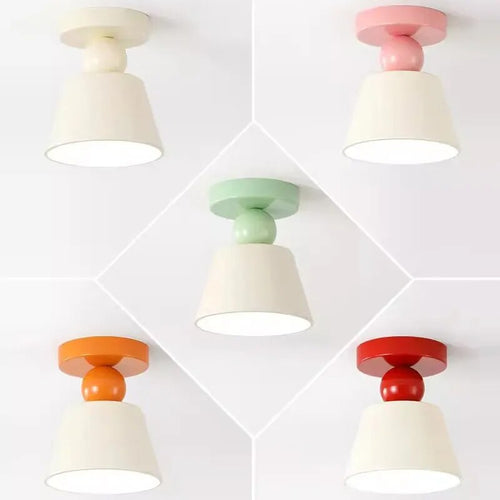 applique murale led moderne nordique macaron