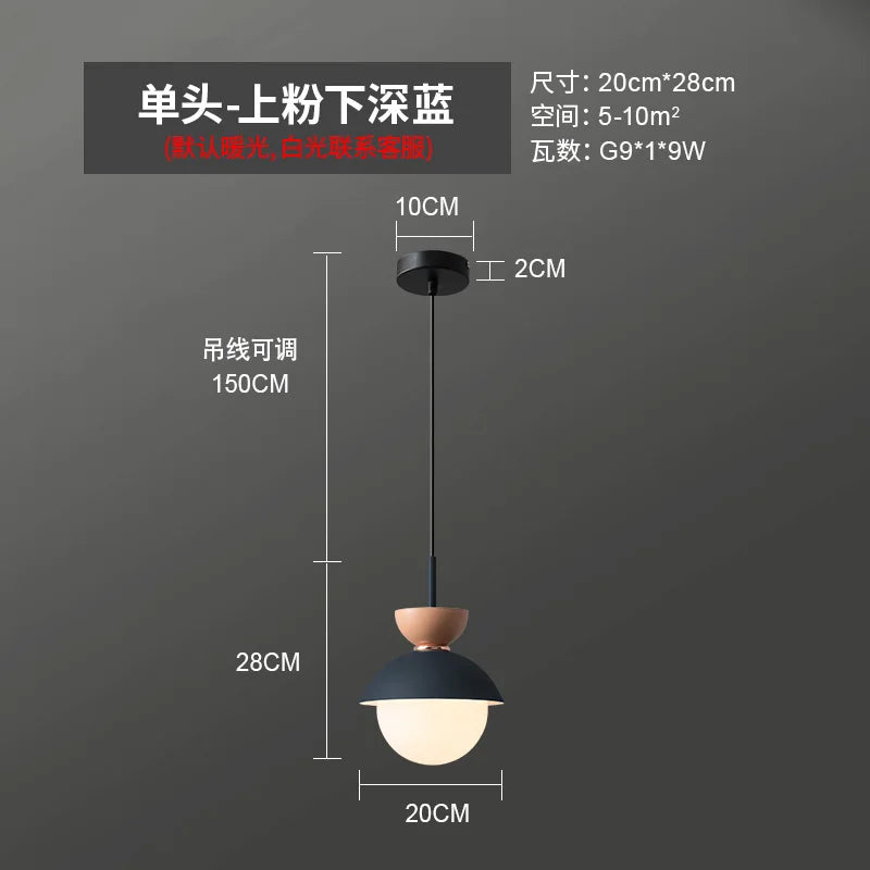 lampe de chevet moderne nordique créative pour décoration intérieure - vue 15 sur 26