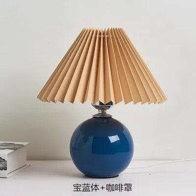lampe à poser moderne en bois et rotin pour décoration intérieure - vue 6 sur 19