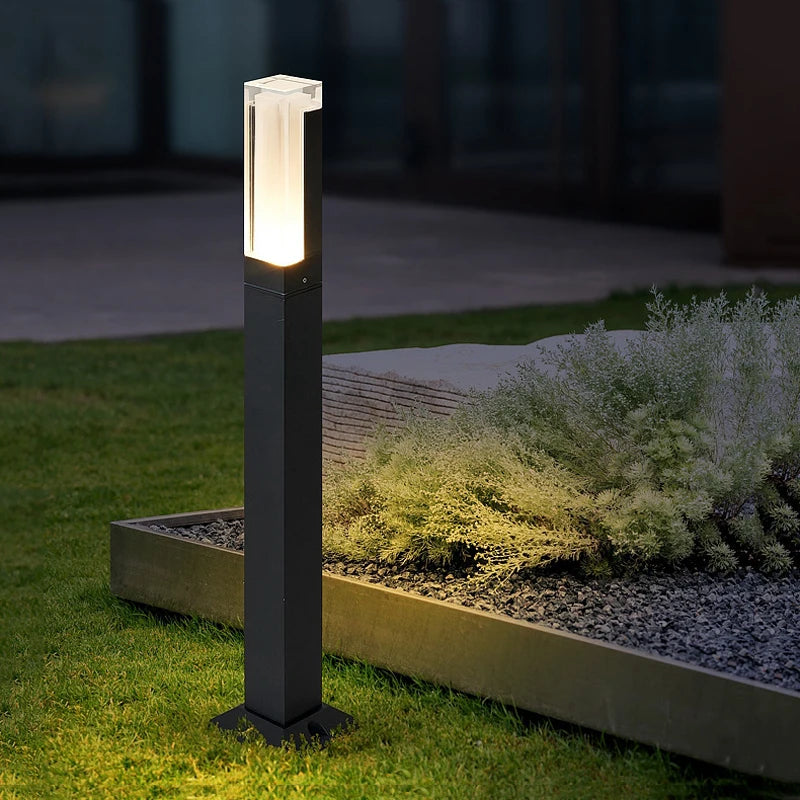 lampe led imperméable pour éclairage extérieur moderne et élégant - vue 5 sur 7
