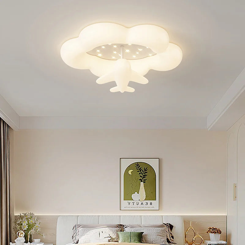 plafonnier pétales de vent éclairage décoratif pour intérieur - vue 3 sur 7