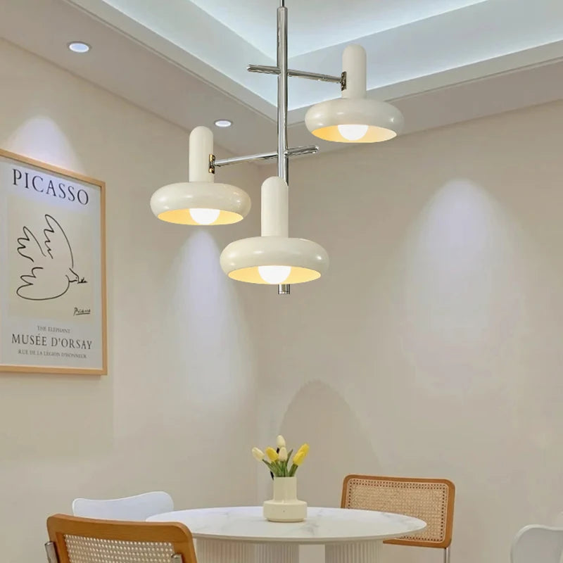lustre bauhaus led suspendu pour table à manger