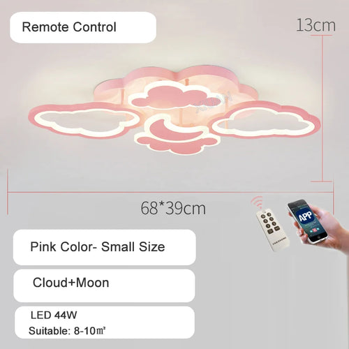 Plafonniers pour chambre d'enfant Pépinière LED Princesse Bébé - vue 19 sur 25