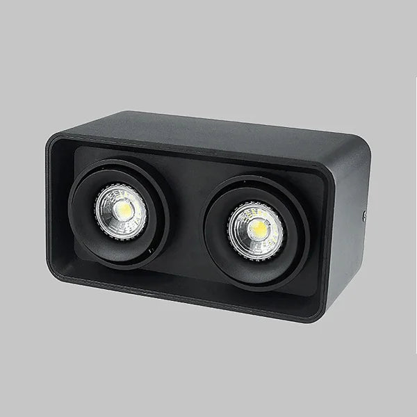 spot led encastrable avec ampoule remplaçable à angle réglable - vue 9 sur 9