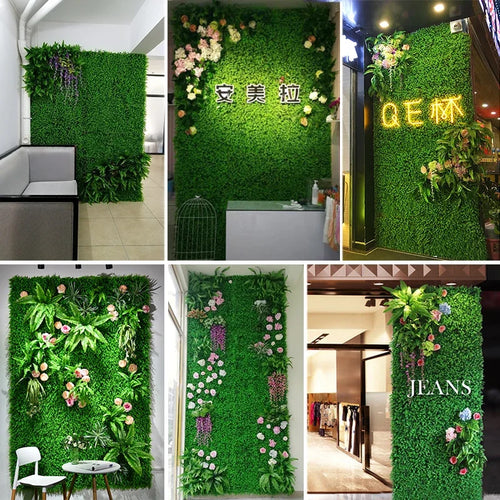 pelouse artificielle décoration murale pour événements et fêtes - vue 7 sur 21