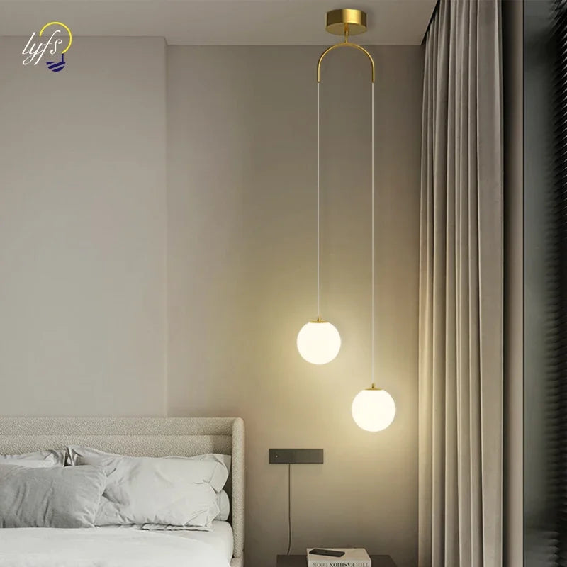 lampe suspendue nordique pour décoration intérieure
