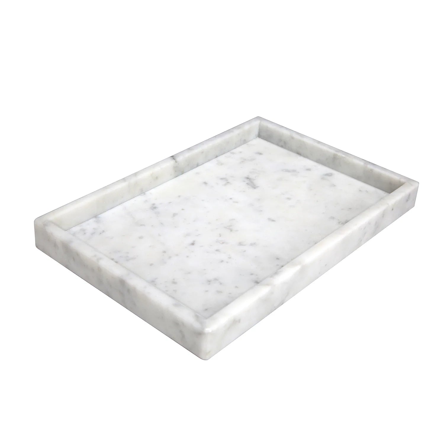 boîte de rangement en travertin et marbre naturel luxe - vue 14 sur 18