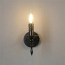 applique murale d'art rétro loft en fer vintage nordique led appliques luminaires