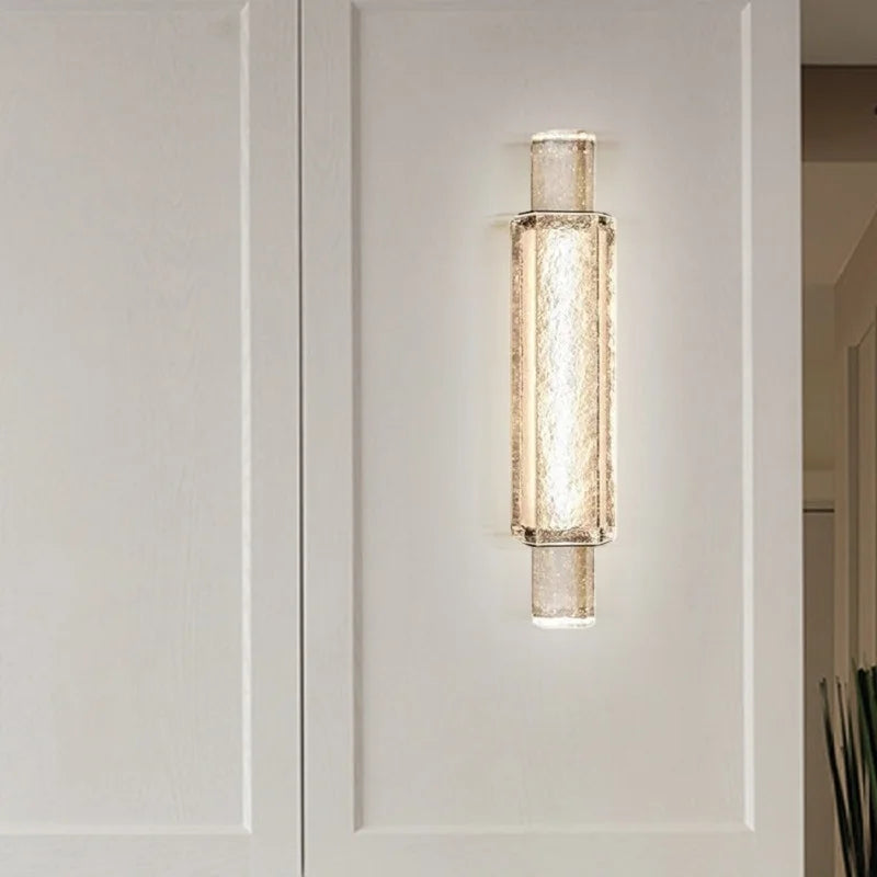 applique murale led bulle cristal style luxe moderne