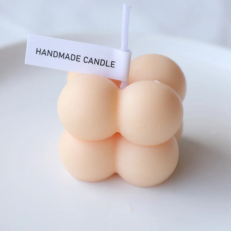 bougie parfumée cube en cire de soja pour décoration moderne - vue 15 sur 22