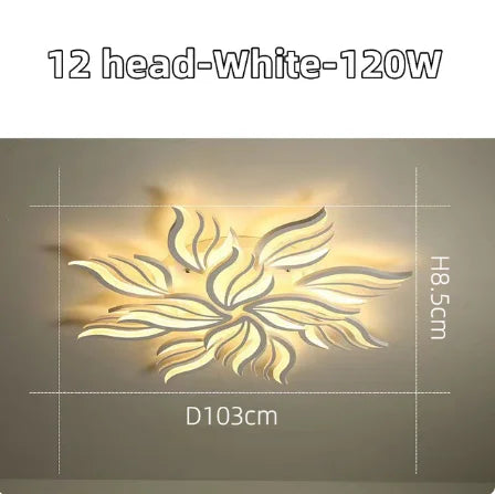Plafond moderne à LEDs lampe chambre panneau plafonnier RC-dimmable luminaires salon éclairage intérieur salle à manger chambre cuisine - vue 15 sur 18
