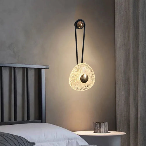Applique murale led nordique moderne dorée décorative d'intérieur - vue 5 sur 8