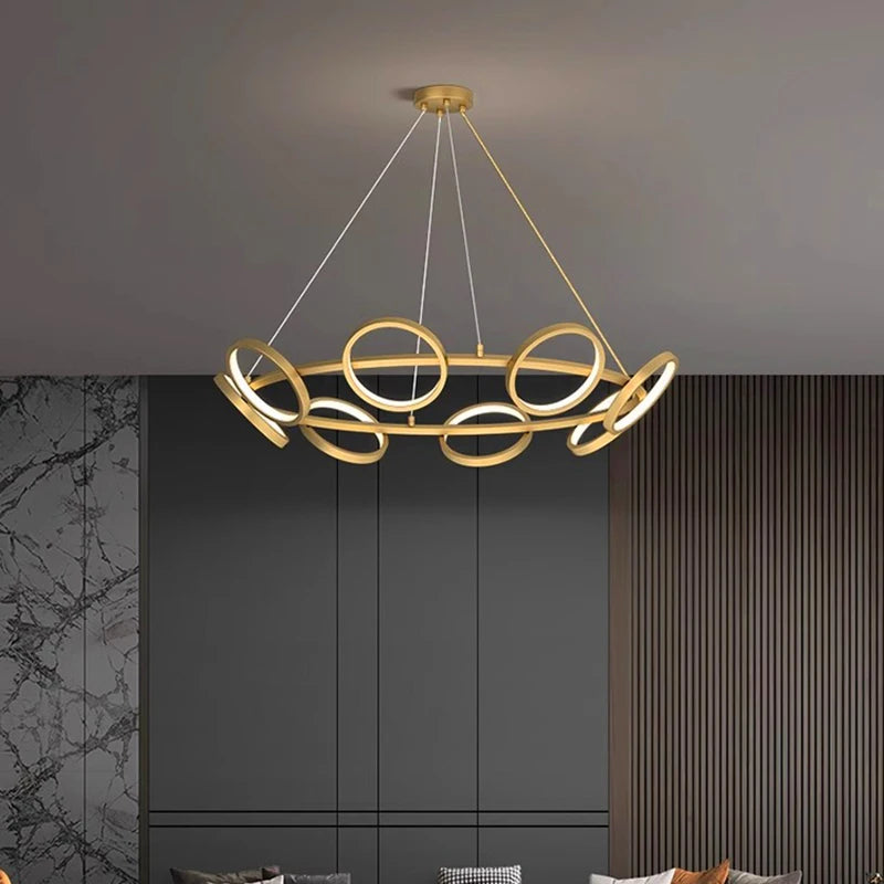 Lustre moderne pour salle à manger pour plafond du salon éclairage intérieur