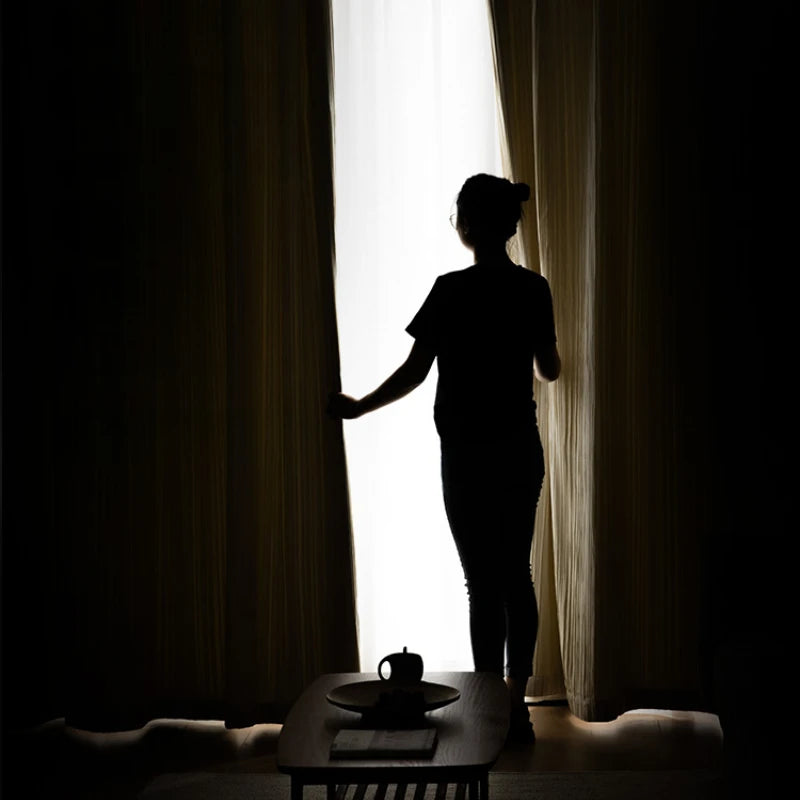 Rideau occultant moderne plissé isolation thermique salon chambre