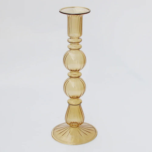 bougeoir en verre pour décoration de mariage et centre de table - vue 15 sur 29