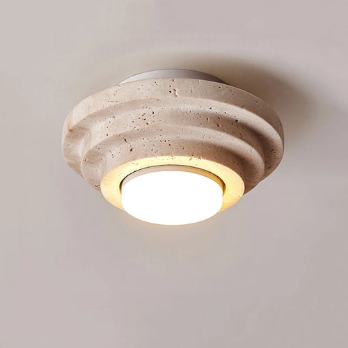 Plafonnier en marbre naturel style nordique simple - vue 2 sur 7