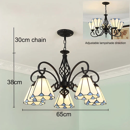 lustre suspendu créatif luxe pour bar club salon et hall - vue 10 sur 12
