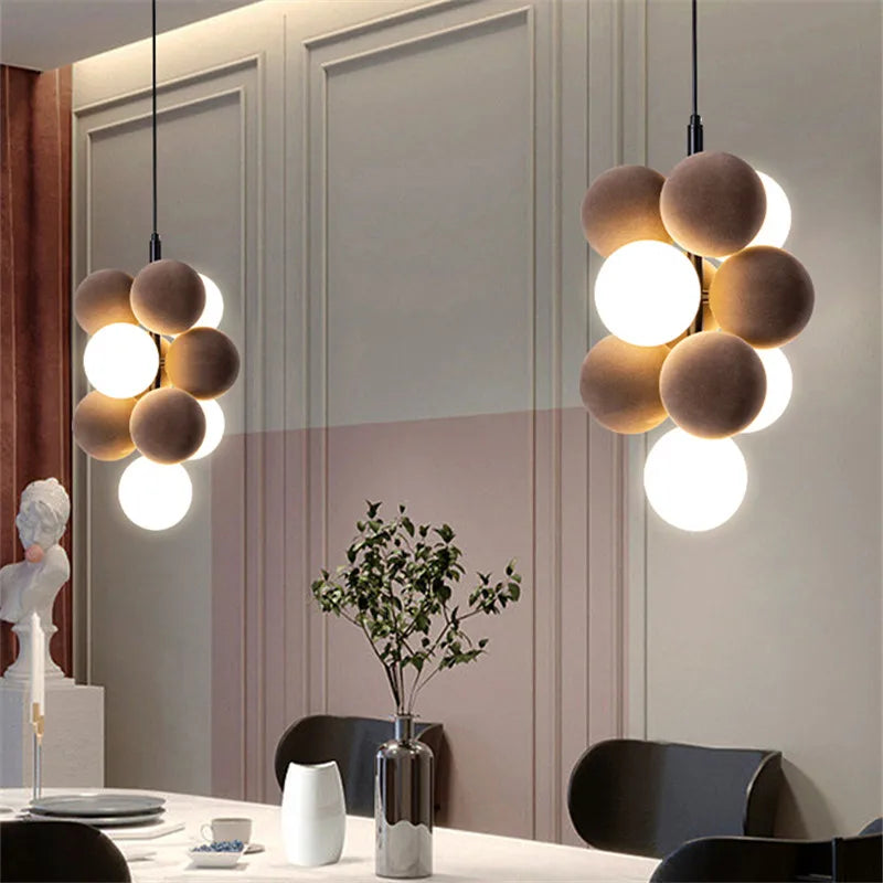 Abstracta – lustre LED à bulles - vue 5 sur 12