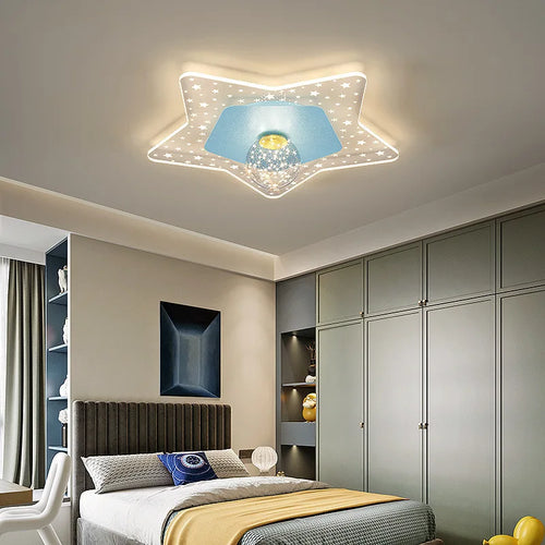 plafonnier moderne romantique pour chambre d'enfant chaleureux - vue 6 sur 8
