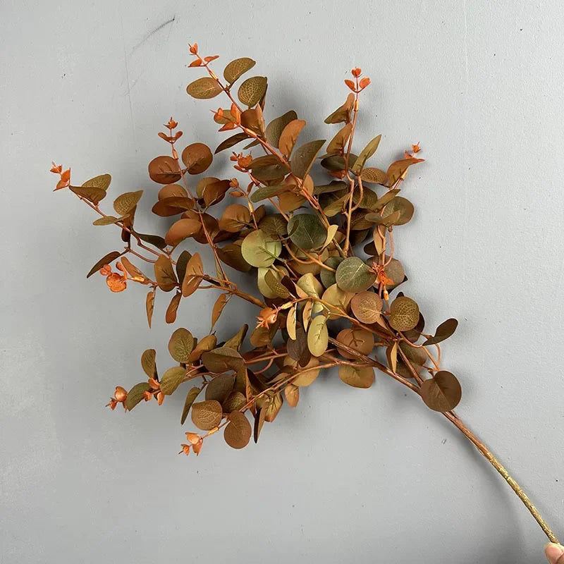 lot de 2 feuilles artificielles en soie pour décoration florale