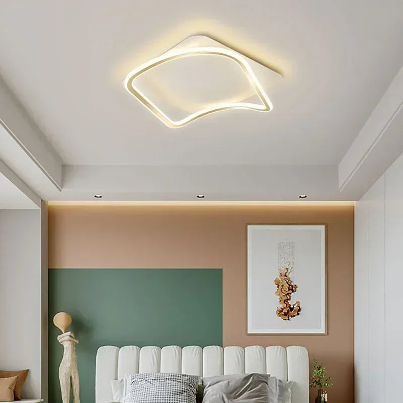 plafonnier moderne à leds pour décoration intérieure élégante et lumineuse - vue 6 sur 12