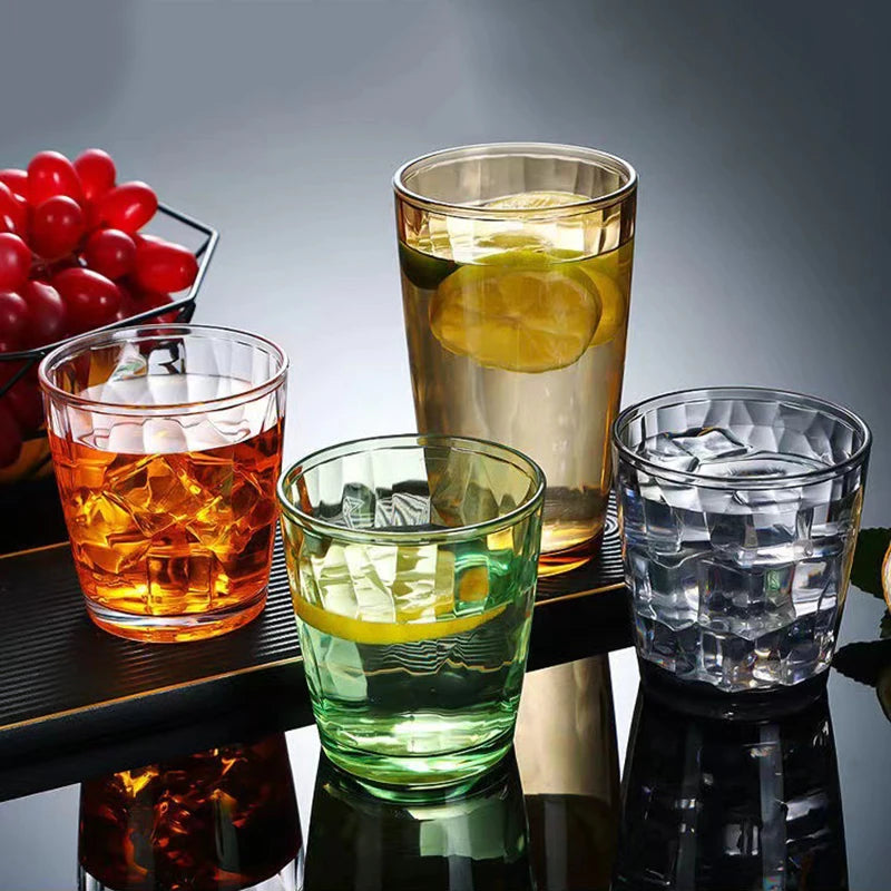 Verres à vin incassables acrylique réutilisables buffet fêtes - vue 4 sur 22