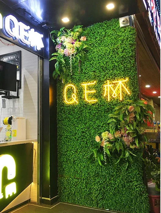 pelouse artificielle décoration murale pour événements et fêtes - vue 9 sur 21