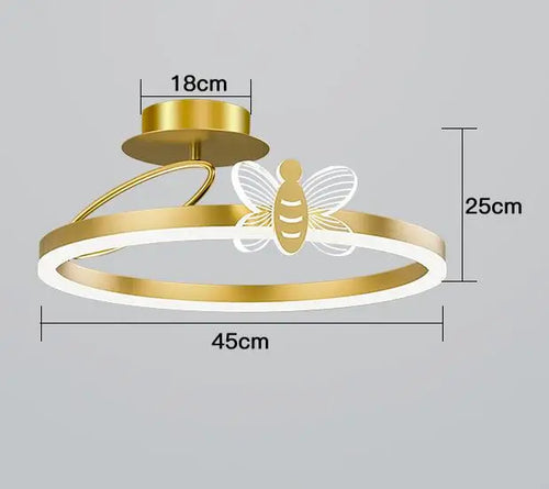 plafonnier led rond design pour éclairage intérieur moderne - vue 13 sur 14