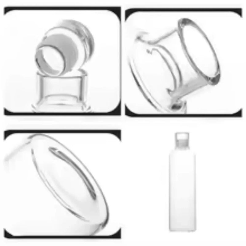 Bouteille verre étanche gourde réutilisable écologique cuisine
