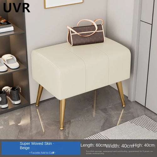 banc à chaussures moderne et luxueux avec assise confortable - vue 10 sur 10