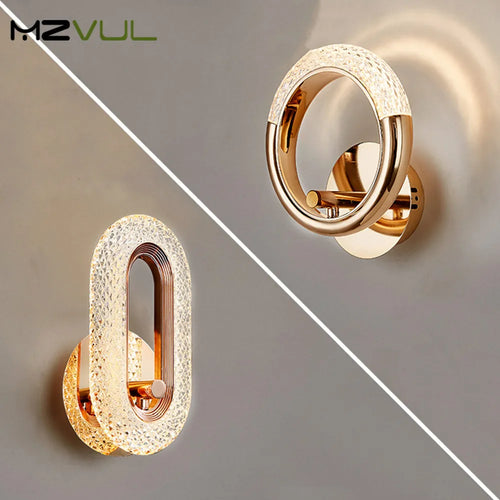 applique murale led moderne luminaire décoratif d'intérieur créatif