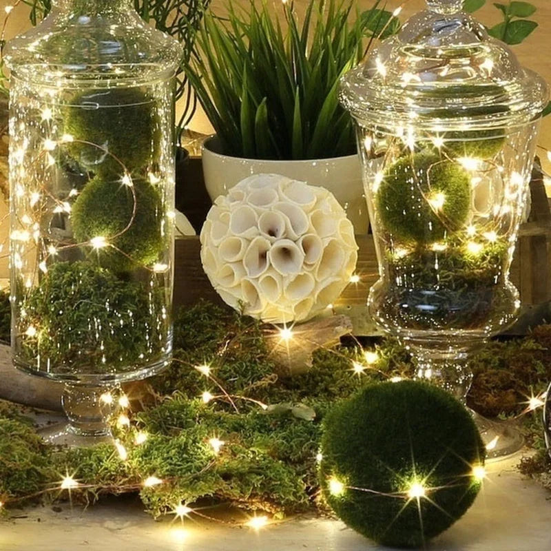 guirlande lumineuse led étanche pour décorations de fête et mariage - vue 5 sur 14