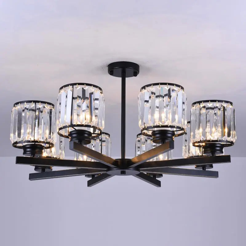 lustre en cristal moderne pour un éclairage intérieur élégant - vue 3 sur 22