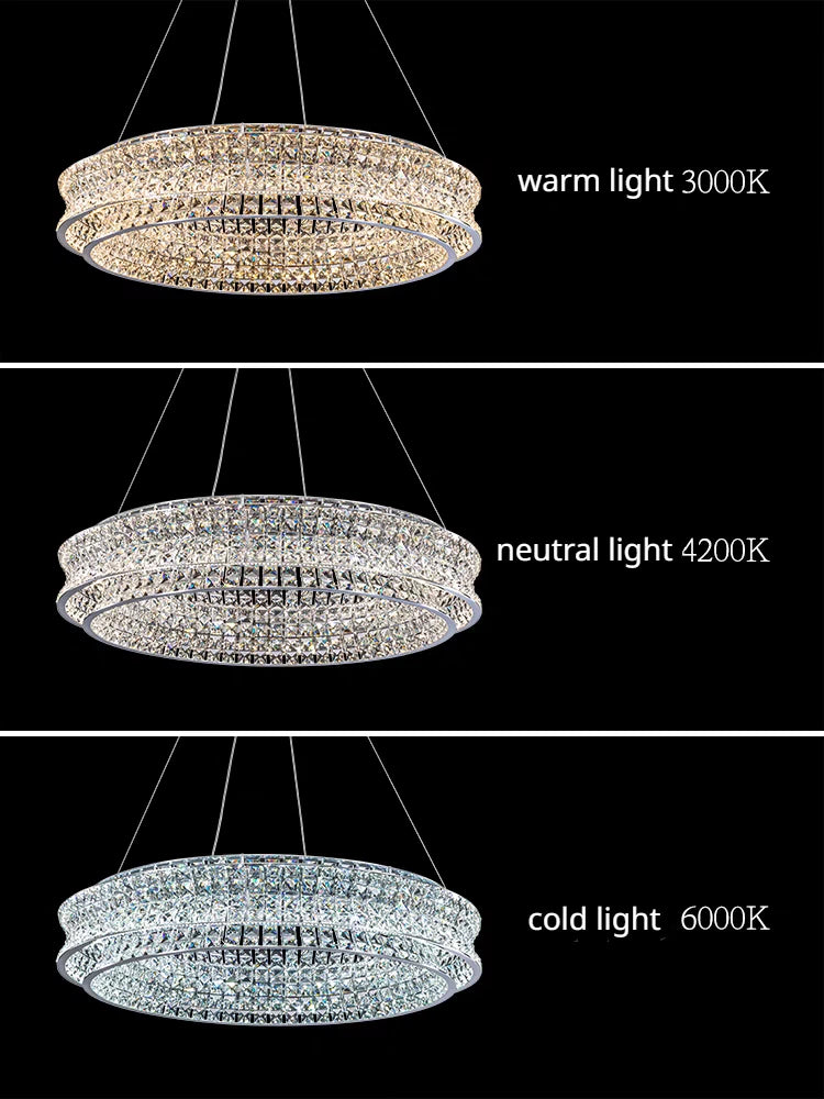 lustre de luxe en cristal pour restaurant bar et hôtel intérieur - vue 6 sur 14