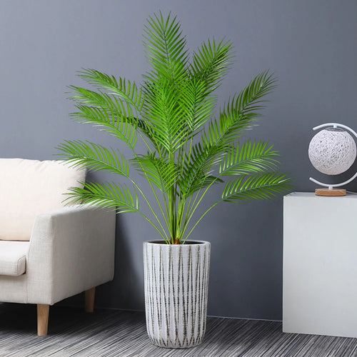 plante de palmier tropical artificiel pour décoration intérieure et extérieure - vue 3 sur 6