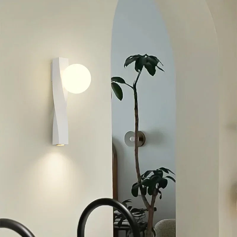 Applique murale LED nordique au Design Simple - vue 3 sur 12