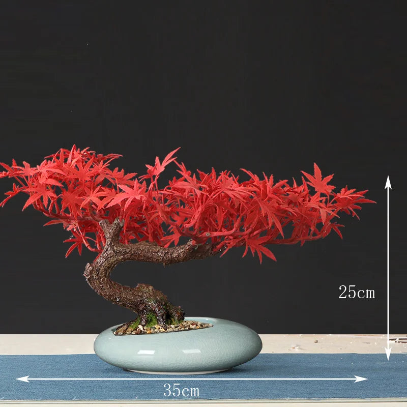 faux arbre bonsaï pour décoration intérieure et aménagement paysager - vue 8 sur 36
