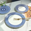 assiette europeenne luxueuse motif sceau pour teatime dimsum