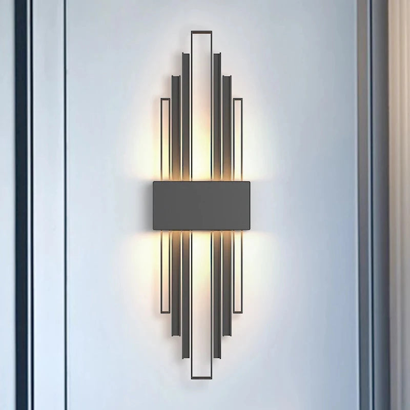 applique murale de luxe moderne éclairage led pour décoration intérieure - vue 4 sur 8
