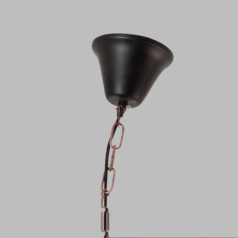 suspension en bois style industriel rétro pour l'intérieur - vue 3 sur 7